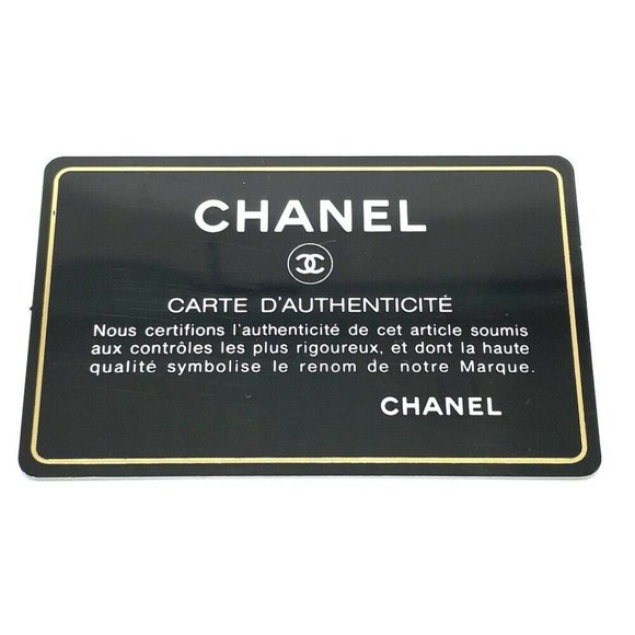 CHANEL A82184 VOTEZ COCO Logo Embossed Vintage Bif - Picture 10 of 10